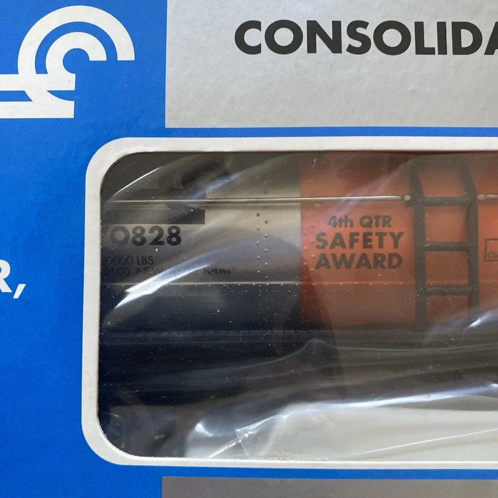 K-line Conrail K631-9013 4th Quarter Safety Award O Gauge Tank‎ Car